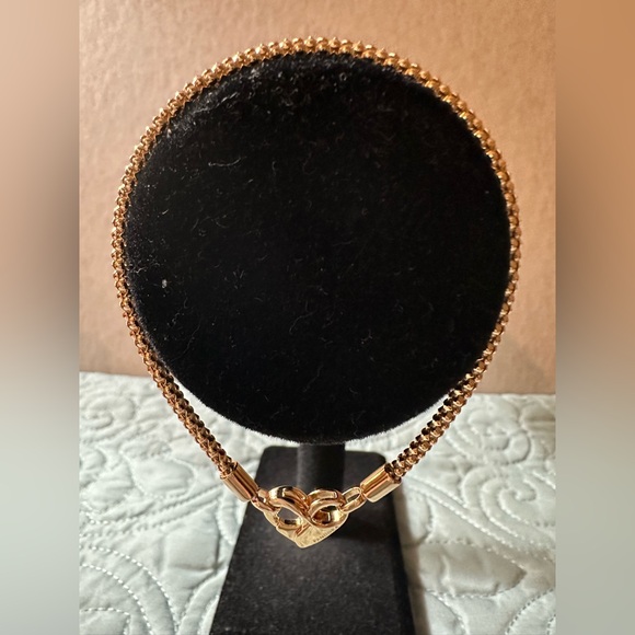 Pandora Moments Gold Studded Chain Bracelet - Picture 1 of 11
